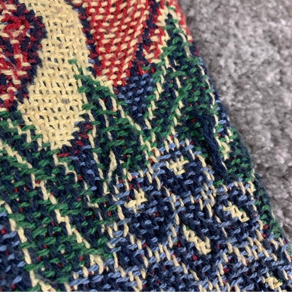 Sugar Street Weavers Sleeveless Cardigan Sweater Garden Fruit Vegetables OS - Picture 8 of 11